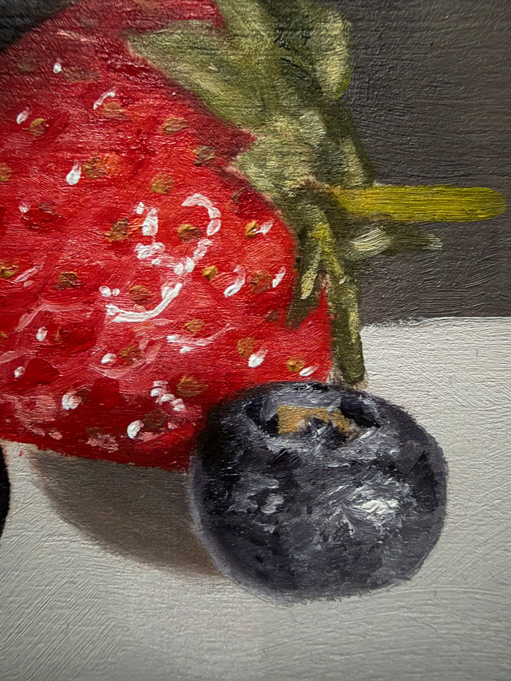 Strawberries and Blueberries