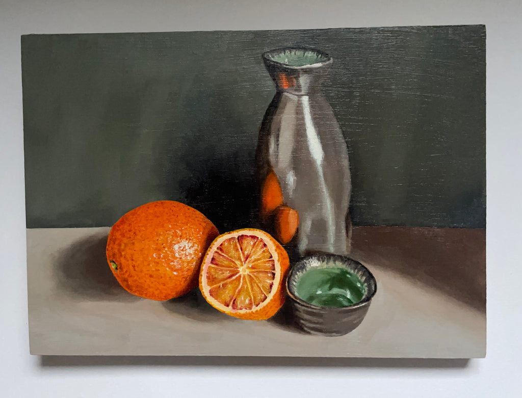 Blood Orange and Sake