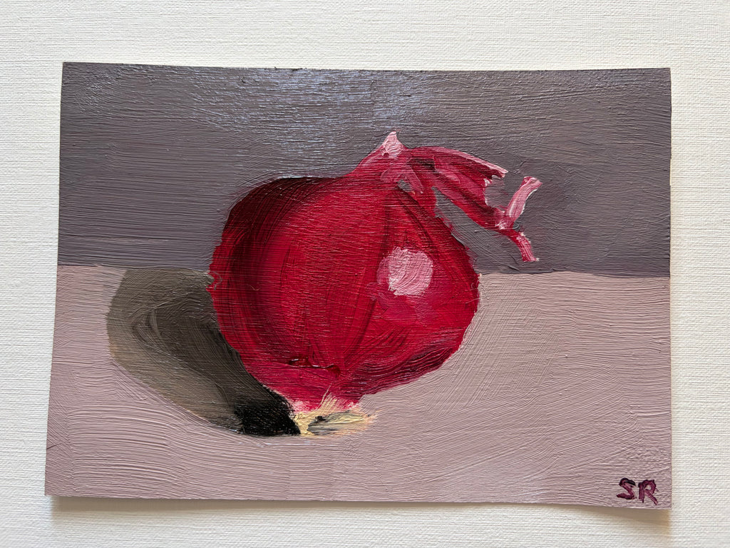 Red Onion in 30 Strokes
