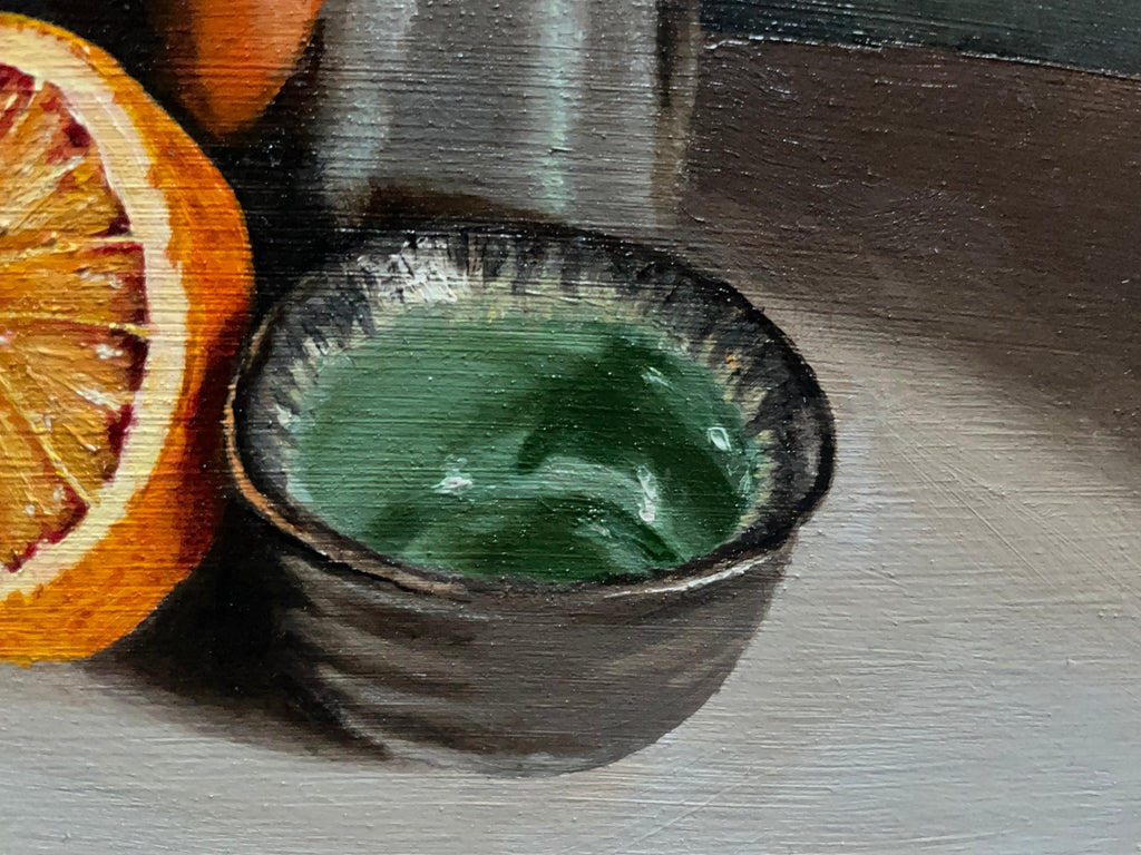 Blood Orange and Sake