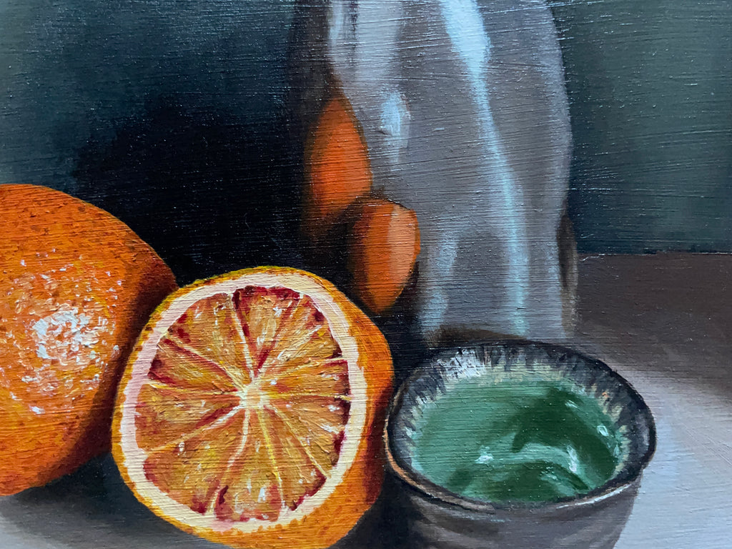 Blood Orange and Sake