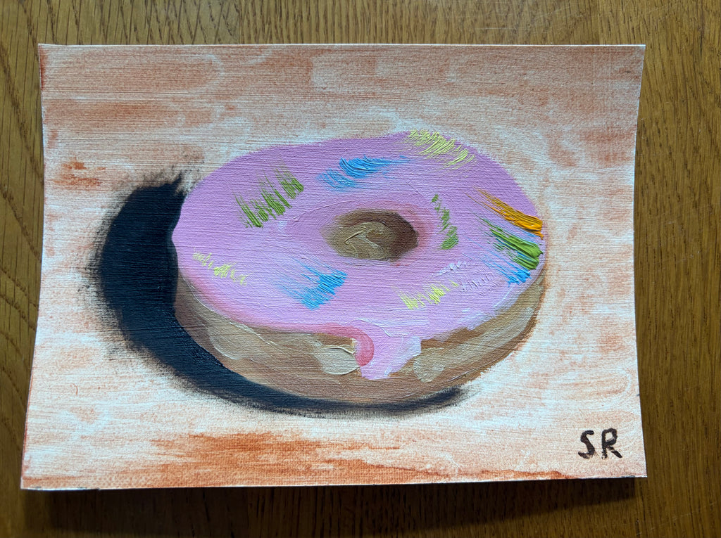 Pink Donut in 30 Strokes