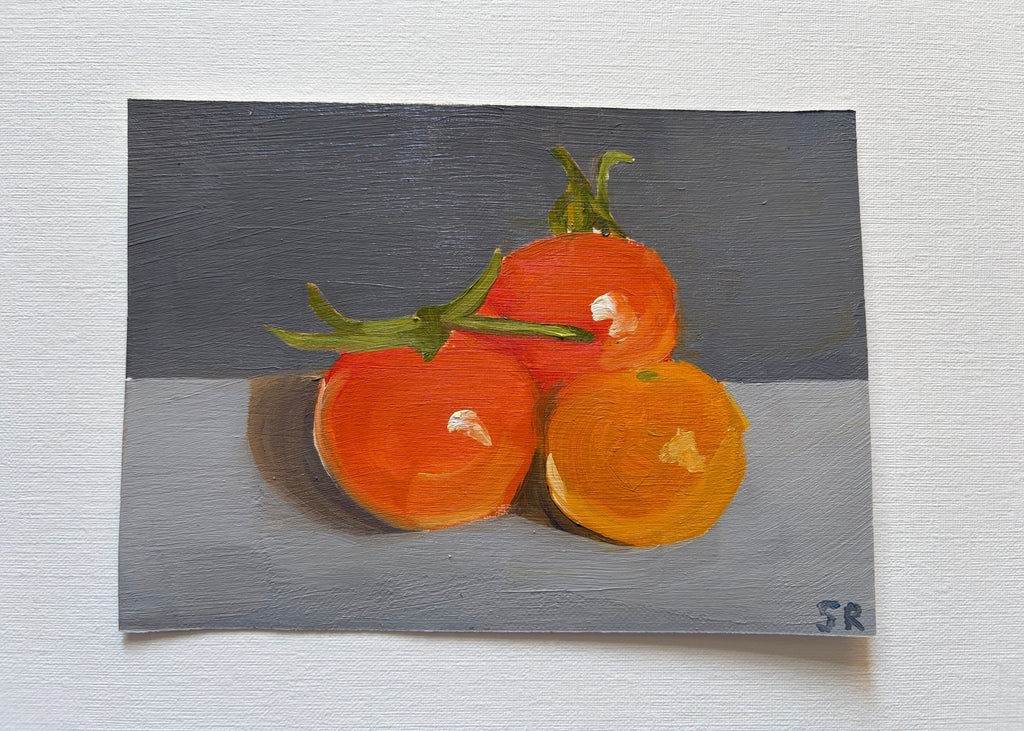 Orange Tomatoes in 30 Strokes