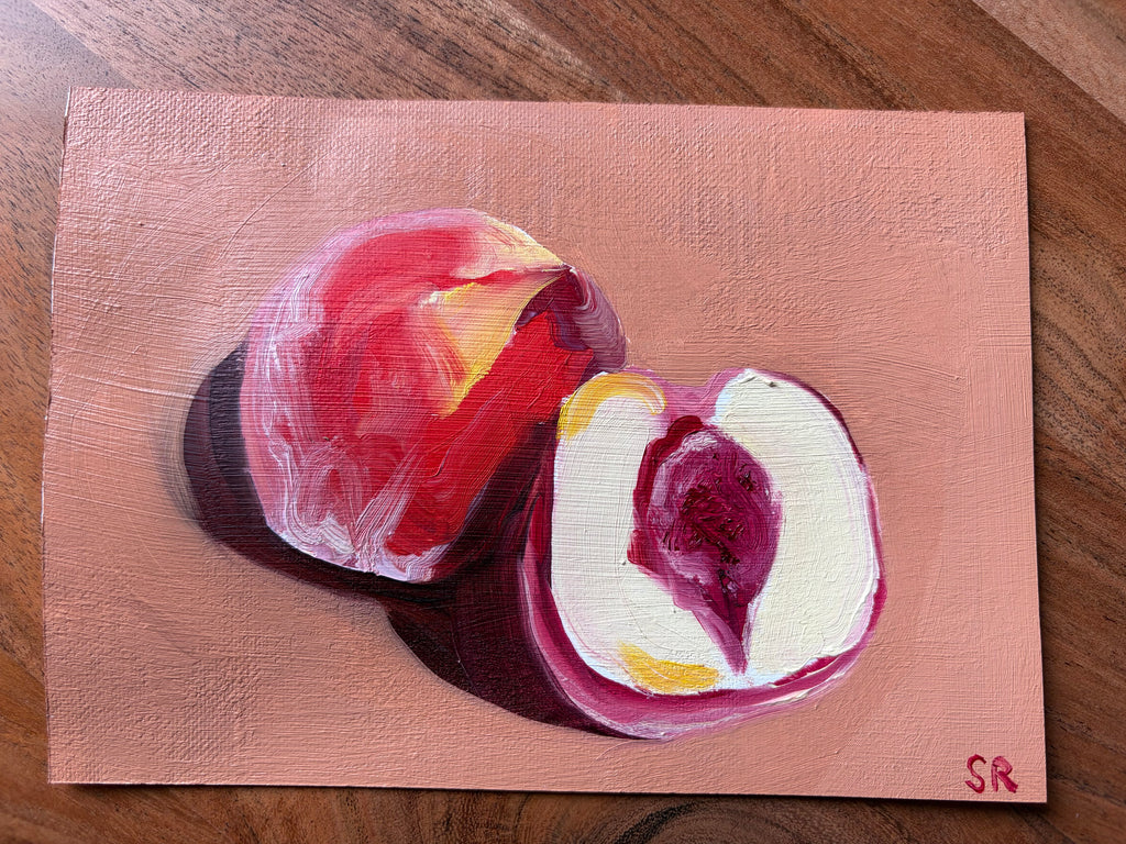 Peaches in 30 Strokes