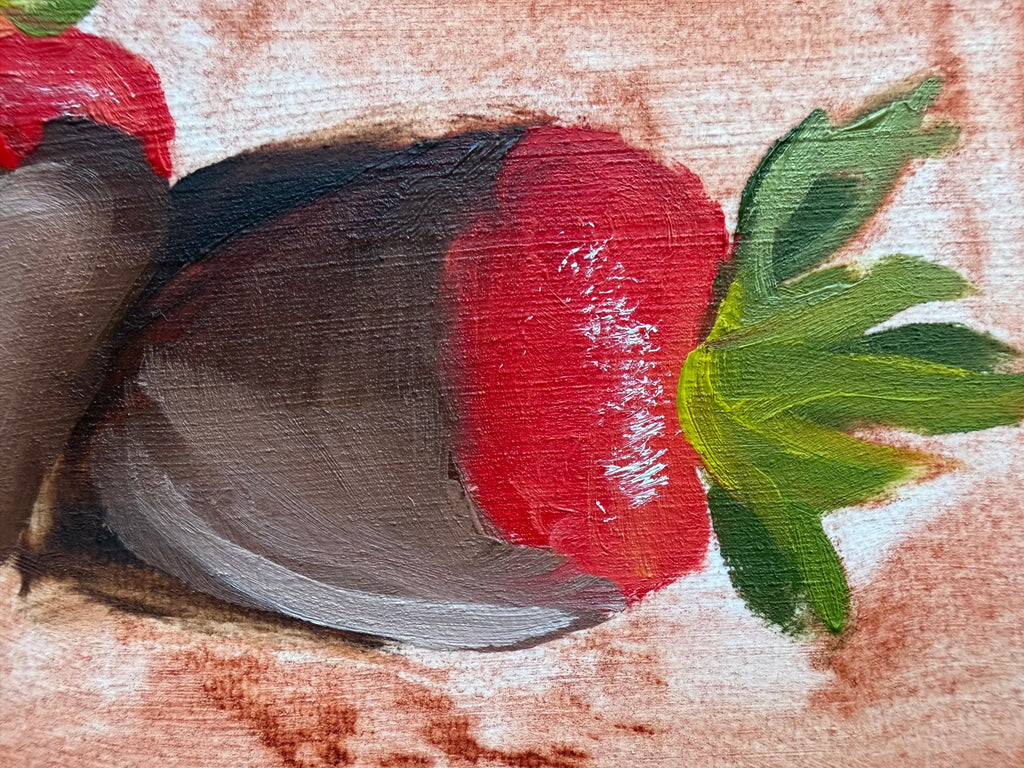 Chocolate Strawberries in 30 Strokes