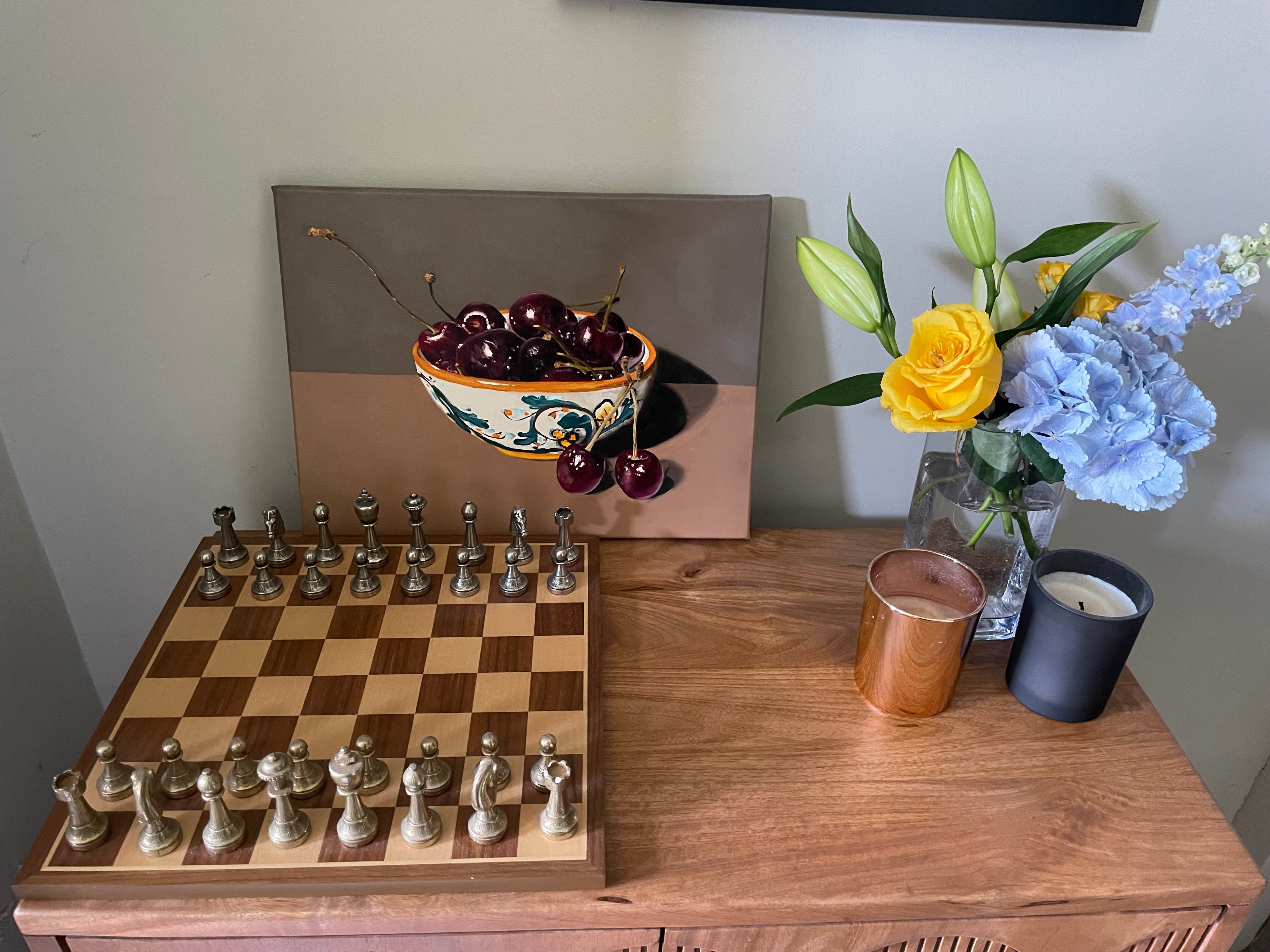 Cherries in Bowl